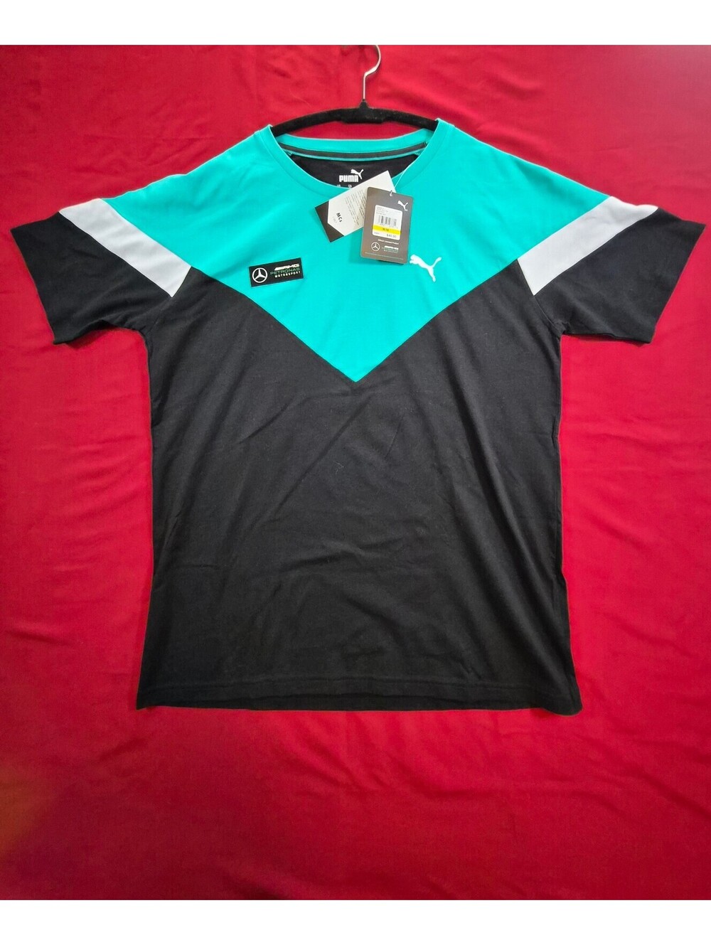 AMG Black Petronas Mercedes Racing Black/Aqua Sz M